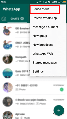 Fouad mods versi baru whatsapp Terjawab Apakah