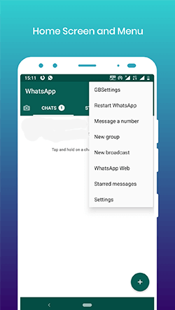 gbwhatsapp pro app screenshot 2