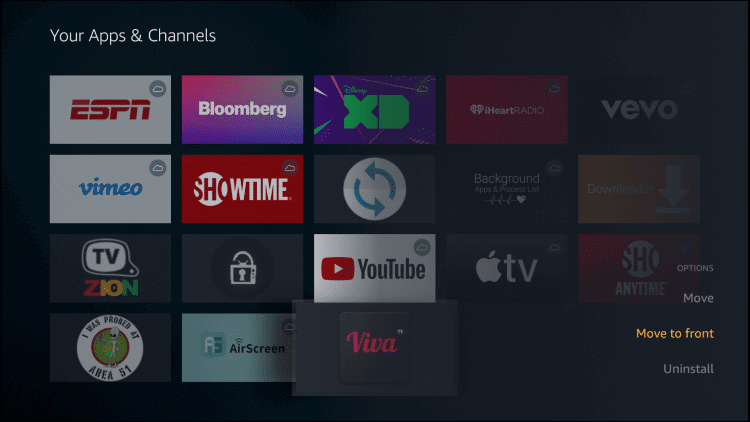 move-vivatv-app-to-home-screen-on-fire-tv-stick